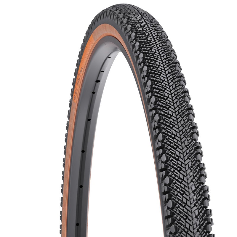WTB Venture Gravel Bike Tire (700 x 40) Tubeless Folding, Light & Fast Rolling, Gravel & Bikepacking (Tan Sidewall) - Image 1